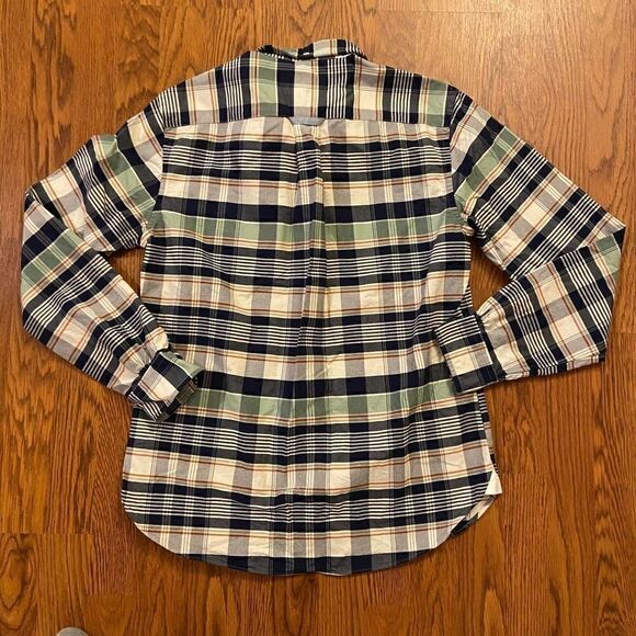 Brooks Brothers Men's Blue Plaid Dress Shirt Small - Picture 6 of 6